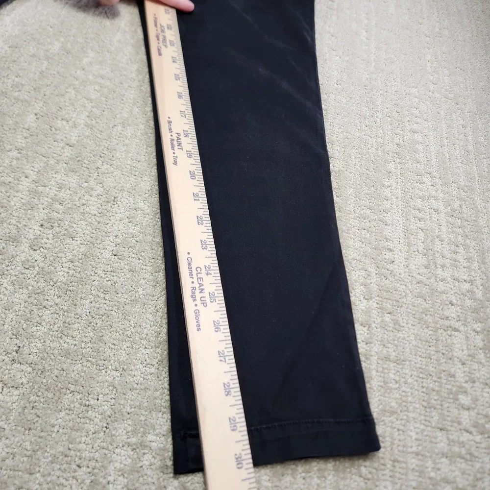 Bearbottom Chino Pants Men Medium 30x30 Cotton Blend Elastic Waist Black SlimFit